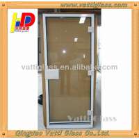 Fashionable sauna glass door in 8mm thickness durable enough for the sauna room